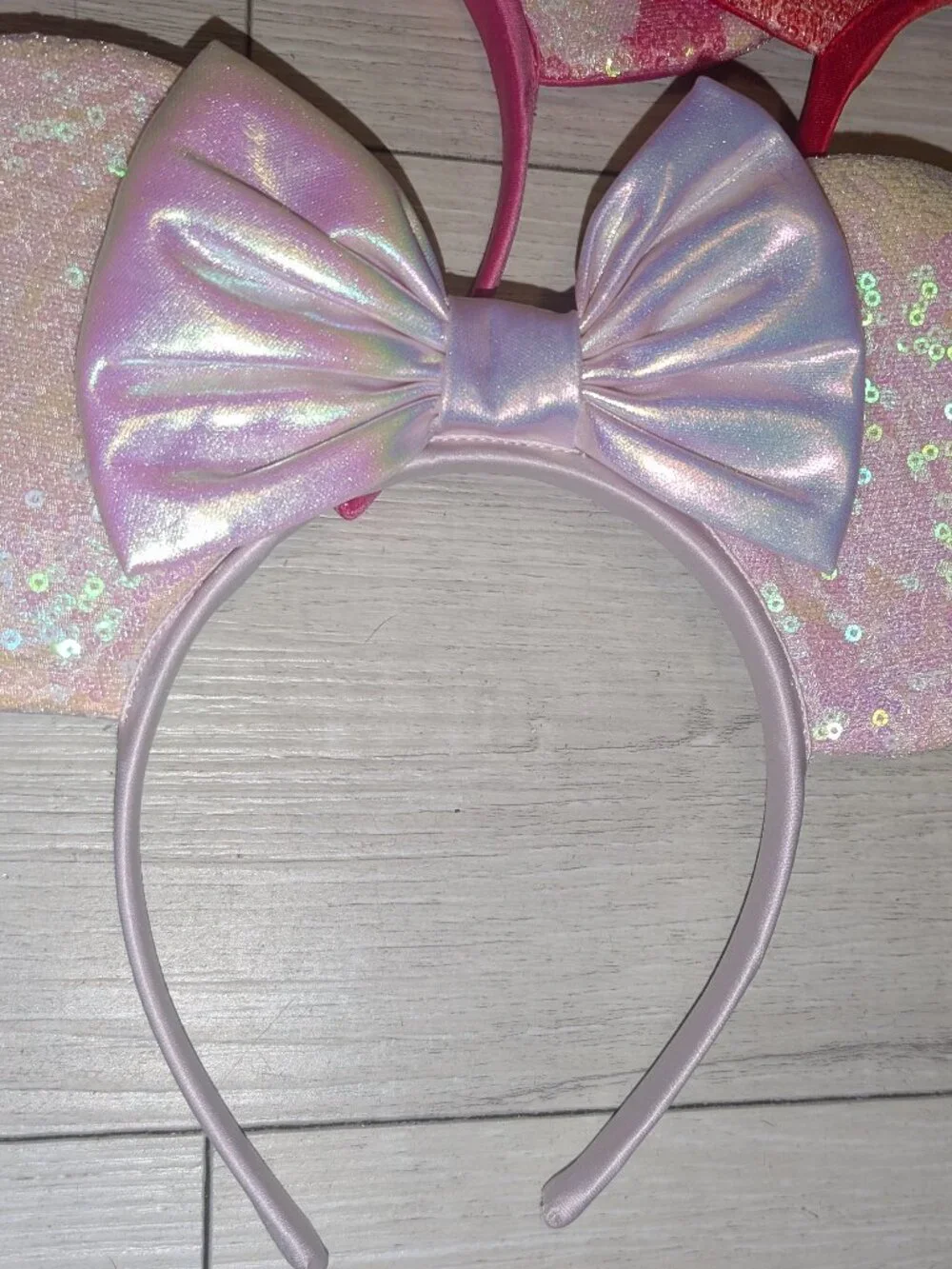 Disney Minnie Mouse Ears Headband Lot of 3 - Girls One Size